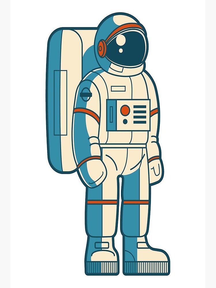 astronaut space suit clipart