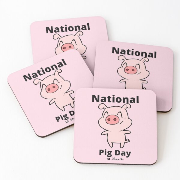 Item preview, National Pig Day designed and sold by MissaMarket.