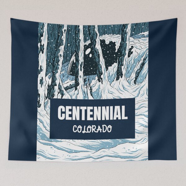 Item preview, Centennial Colorado Frozen UFO in Forest designed and sold by Taumaturgo.