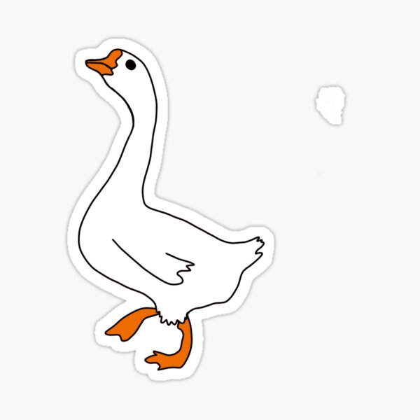 Evil Duck Stickers Redbubble - evil duck roblox
