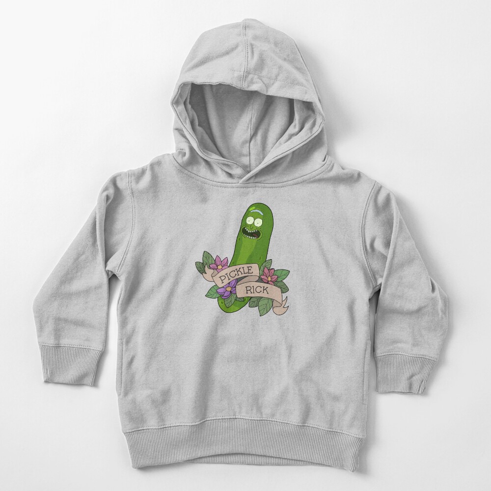 Pickle Rick Toddler Pullover Hoodie