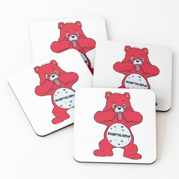Item preview, Maryland Silly bear red designed and sold by samiiodice.