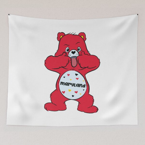 Item preview, Maryland Silly bear red designed and sold by samiiodice.