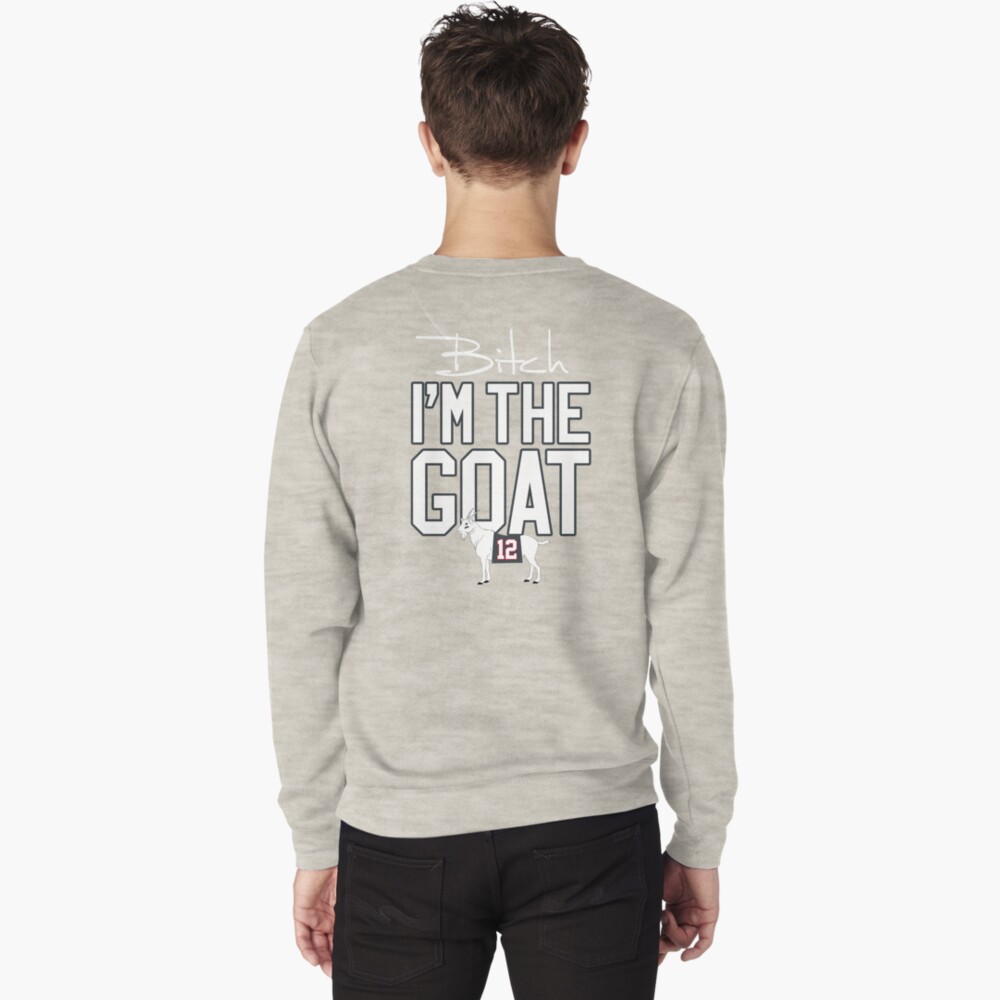 Limited Edition Bitch I'm The GOAT Shirt, Bucs Super Bowl Champion Shirt,  Mug, Hoodie, Sticker, Throw Blanket & Tapestry! Pullover Hoodie for Sale  by GoatGear