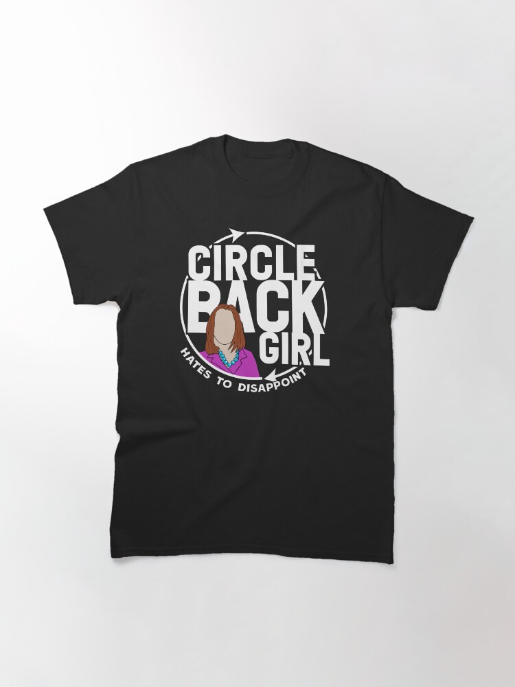 Alternate view of Circle Back White House Girl WTFBrahh Classic T-Shirt