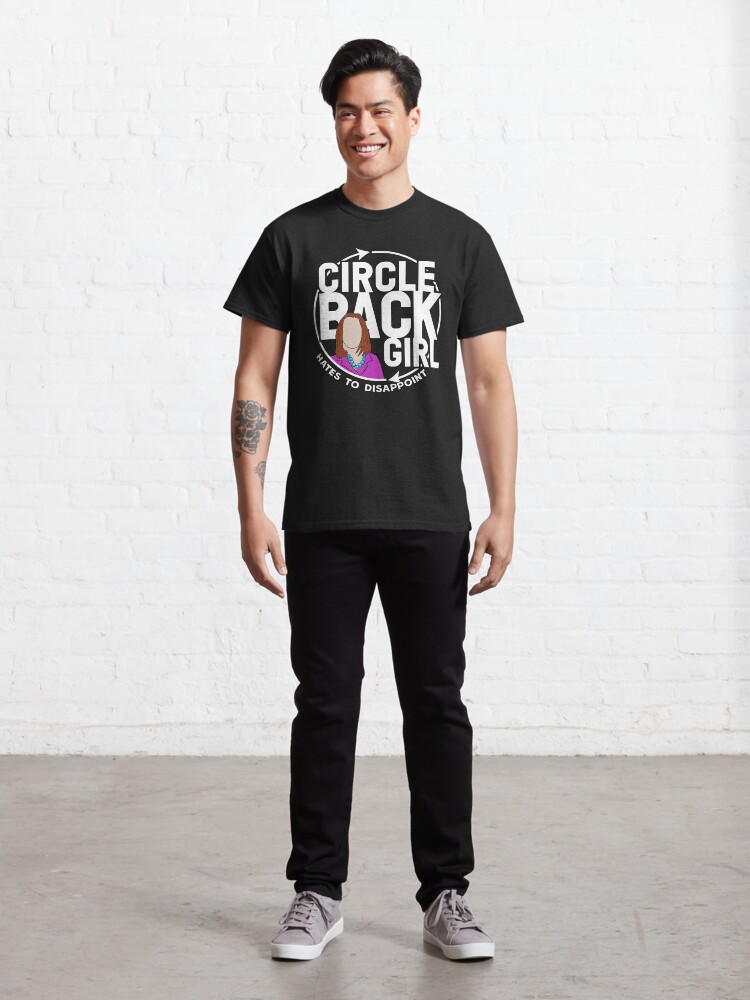 Alternate view of Circle Back White House Girl WTFBrahh Classic T-Shirt
