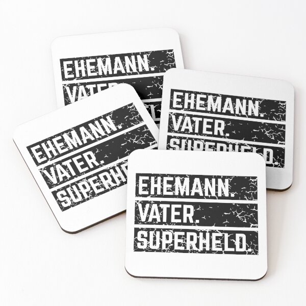 Item preview, Ehemann Vater Superheld (Super Papa / Superpapa / Black) designed and sold by MrFaulbaum.