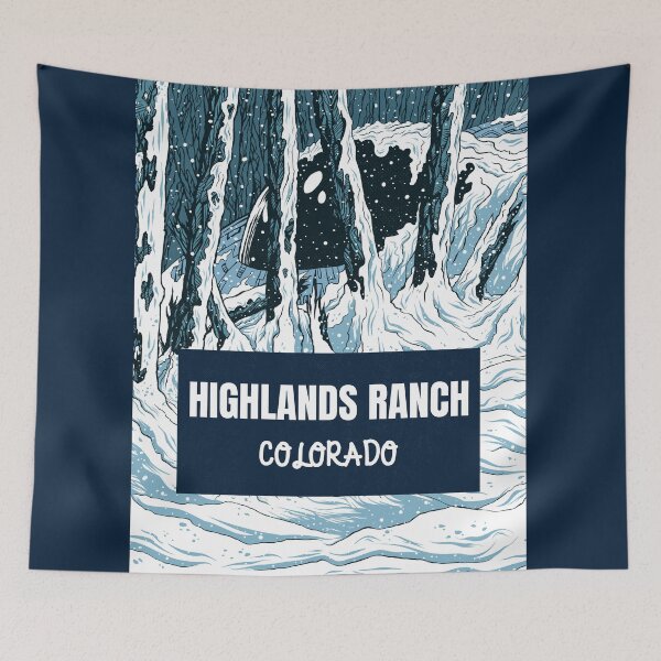 Item preview, Highlands Ranch Colorado Frozen UFO in Forest designed and sold by Taumaturgo.
