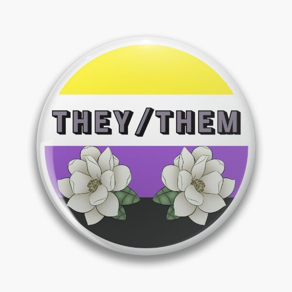Item preview, Nonbinary They/Them Pronouns designed and sold by spaded-aces.