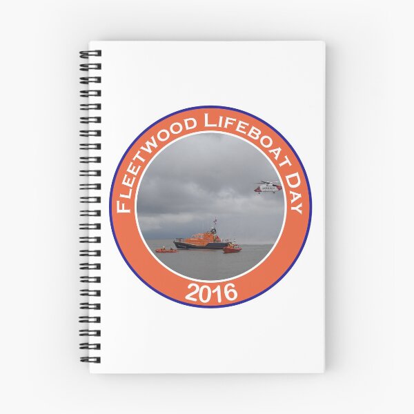 Item preview, Fleetwood Lifeboat Day, Helicopter, two inshore lifeboats and a all weather Lifeboat designed and sold by ajtechdesigns.