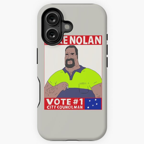 Vista previa del artículo con la obra «Vota Mike Nolan», diseñado y vendido por thebcarts.