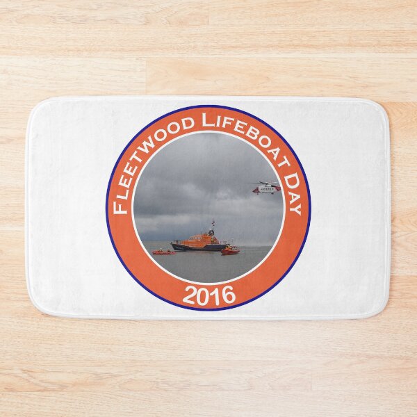 Item preview, Fleetwood Lifeboat Day, Helicopter, two inshore lifeboats and a all weather Lifeboat designed and sold by ajtechdesigns.