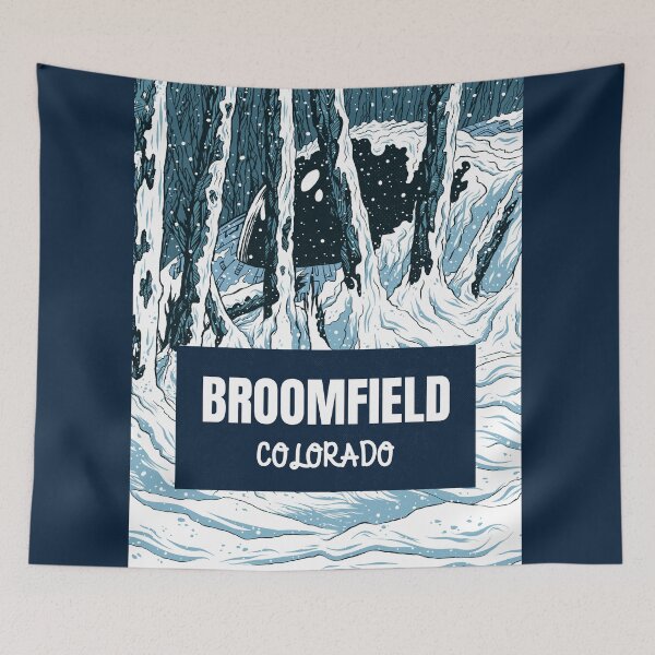 Item preview, Broomfield Colorado Frozen UFO in Forest designed and sold by Taumaturgo.