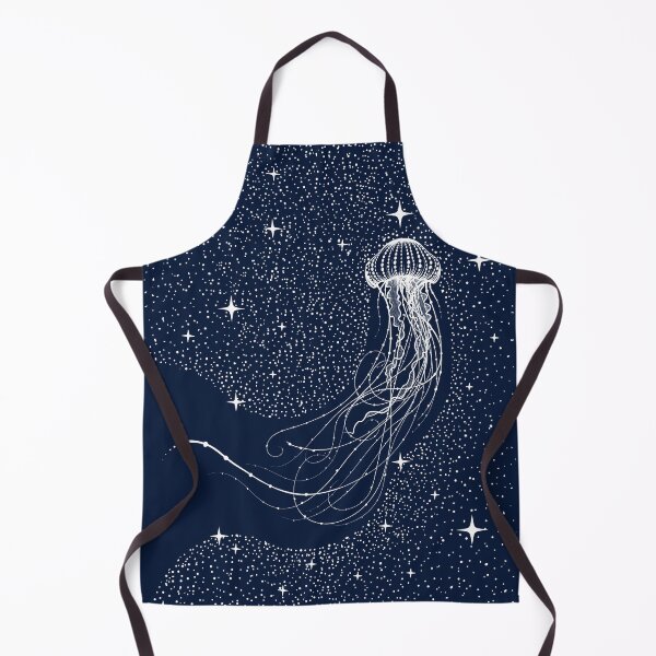 Item preview, starry jellyfish designed and sold by AlirizaCAKIR.