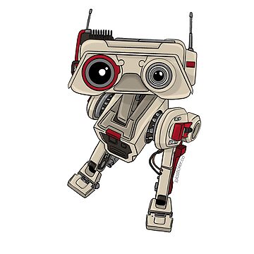 Artwork thumbnail, BD-1 Sticker Design by LoLoStickerCo