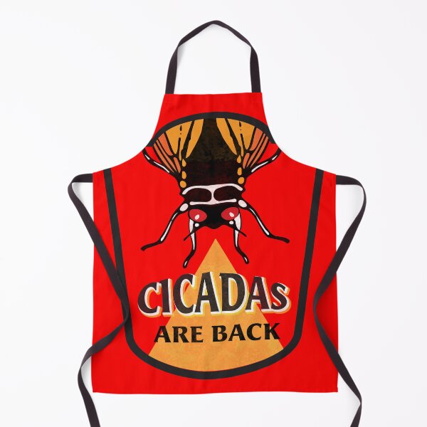 Item preview, Cicadas are Back Retro Magicicada designed and sold by AntiqueImages.