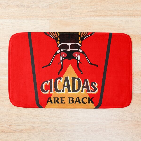 Item preview, Cicadas are Back Retro Magicicada designed and sold by AntiqueImages.