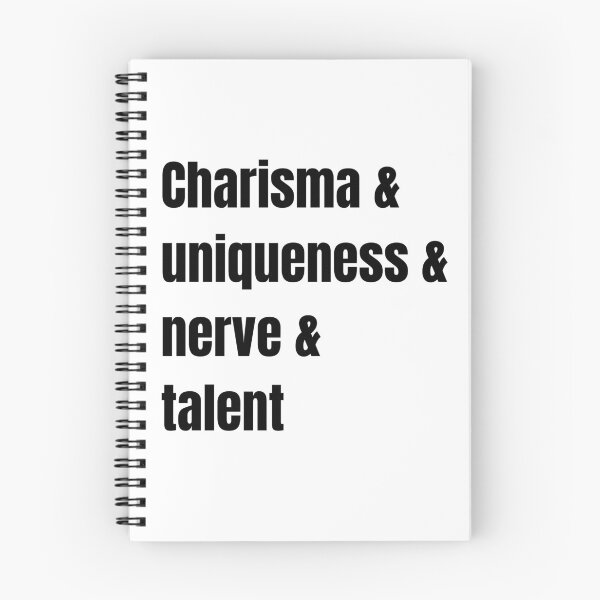 Item preview, Charisma Uniqueness Nerve and Talent designed and sold by piastrelli.
