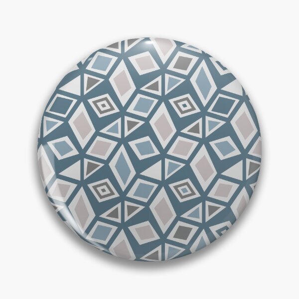 Item preview, Abstract triangle piece seamless pattern. Blue geometry shapes  designed and sold by Olgus.