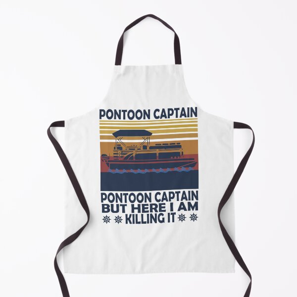 Item preview, Pontoon Captain T-Shirt, Vintage Pontoon Captain, Funny Pontoon Captain, Pontoon Captain But Here I Am Killing It designed and sold by UniqueStylistic.
