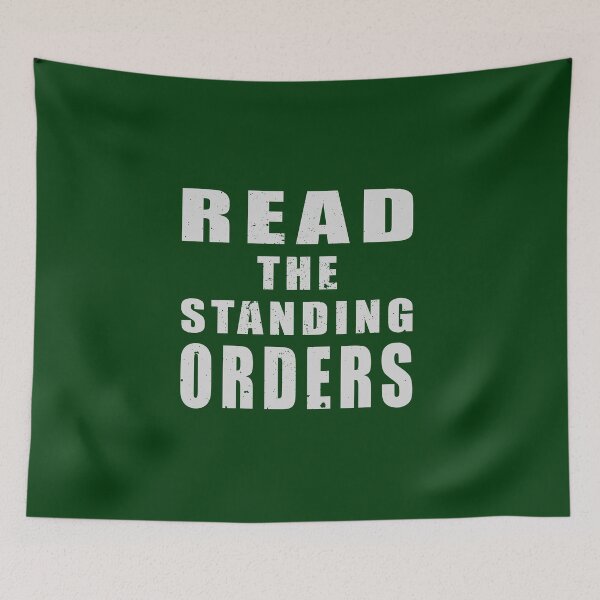 Item preview, Read The Standing Orders designed and sold by TheBest94.