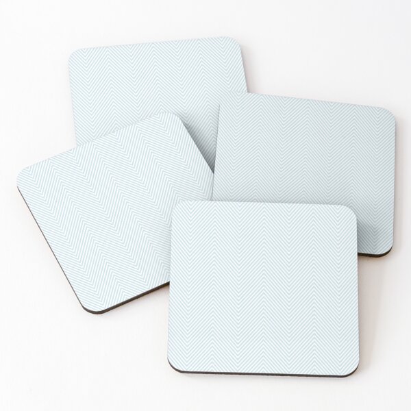 Item preview, Deep Chevron in Light Blue designed and sold by House of Haha.