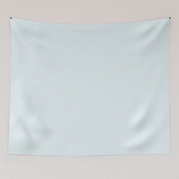 Item preview, Deep Chevron in Light Blue designed and sold by House of Haha.