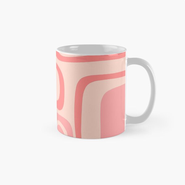 Item preview, Palm Springs Midcentury Modern Abstract Pattern Pink on Pink designed and sold by kierkegaard.