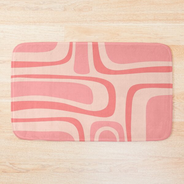 Item preview, Palm Springs Midcentury Modern Abstract Pattern Pink on Pink designed and sold by kierkegaard.