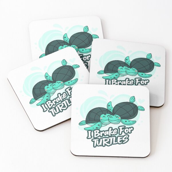 Item preview, I Brake For Turtles Turtle Lover Box Turtle Sea Turtle Shell Power designed and sold by KLINESTORE.