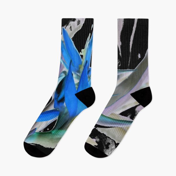 Item preview, Parrot flower, bird of paradise flower abstracted and inverted. designed and sold by bernd49.