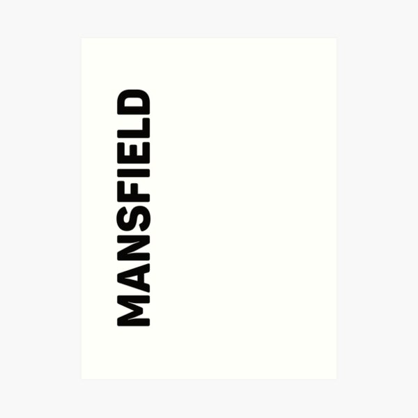 Mansfield Art Print