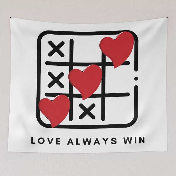 Item preview, LOVE ALWAYS WIN designed and sold by Zebra-fashion.