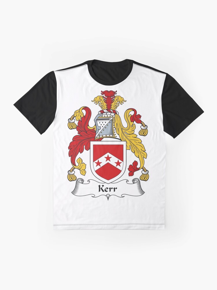 "Kerr Coat of Arms / Kerr Family Crest" T-shirt by ScotlandForever