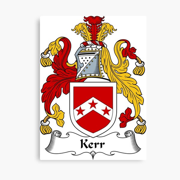 Item preview, Kerr Coat of Arms / Kerr Family Crest designed and sold by ScotlandForever.