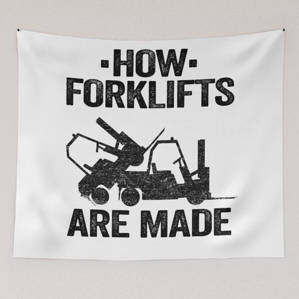Item preview, How Forklifts Are Made Funny Forklift Operator Gift designed and sold by Stronzi.