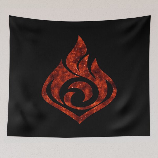 Item preview, Genshin Impact - Pyro (Galaxy Design) designed and sold by Kamurata.