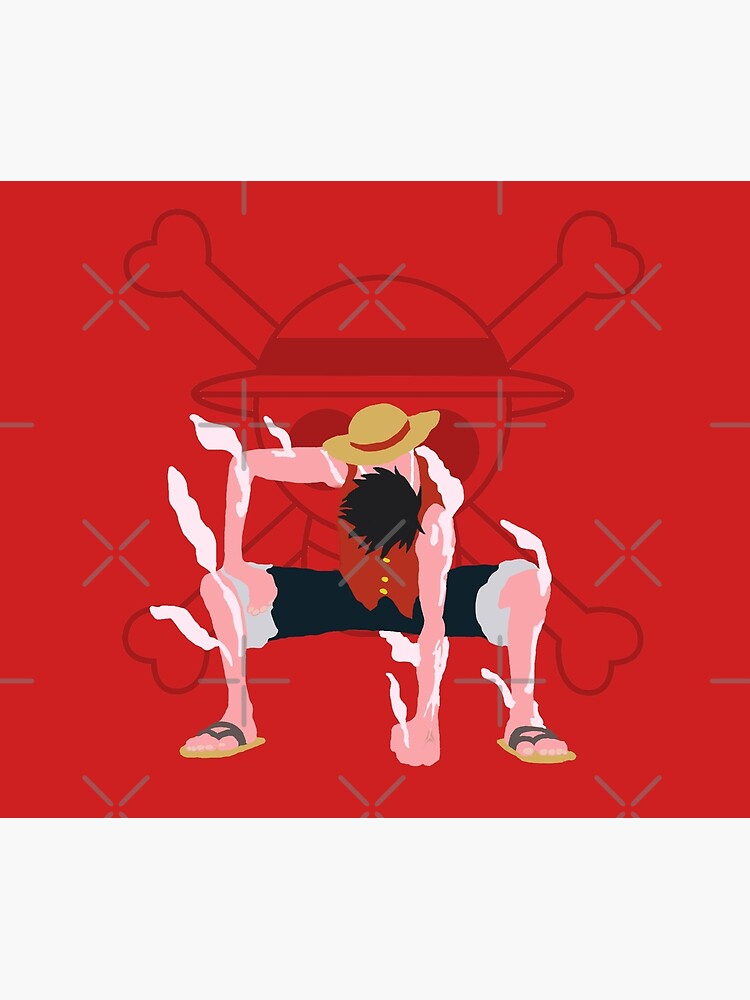 Minimalist One Piece Wallpaper Luffy Red One Piece Manga