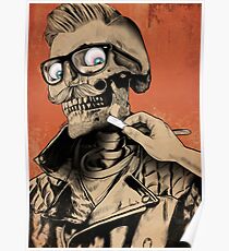 Stylish Skull Poster