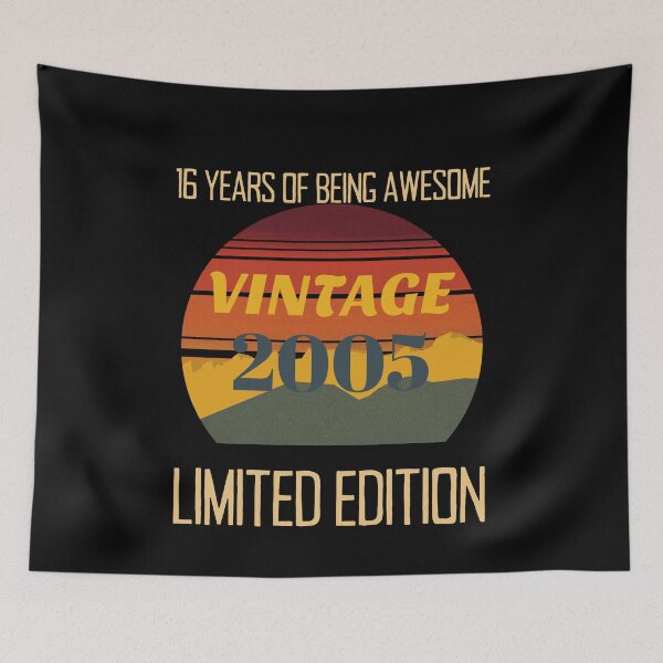 Item preview, 16 Year Old Gifts Vintage 2005 Limited Edition 16th Birthday designed and sold by arteesy.