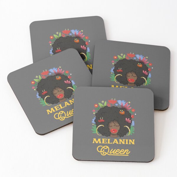 Aperçu de l'œuvre Melanin Queen créée et vendue par Monskyart.
