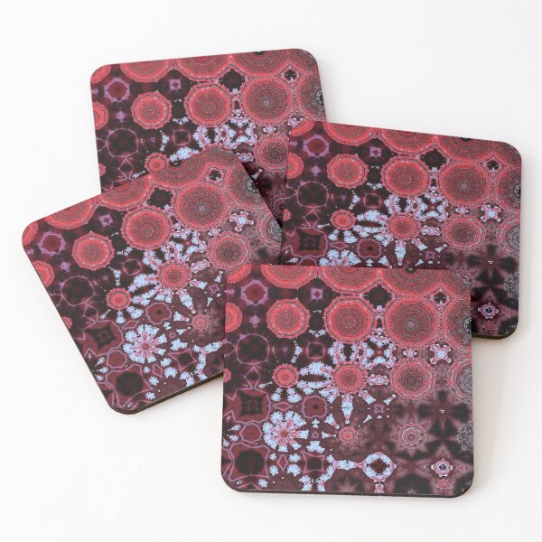 Item preview, Frosty Red Barn Abstract designed and sold by Kay Grinsteinner.