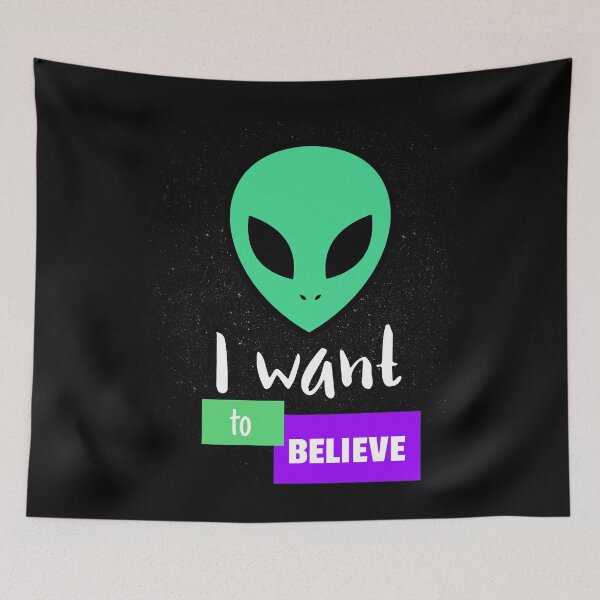 Item preview, i want to believe designed and sold by Jesar.