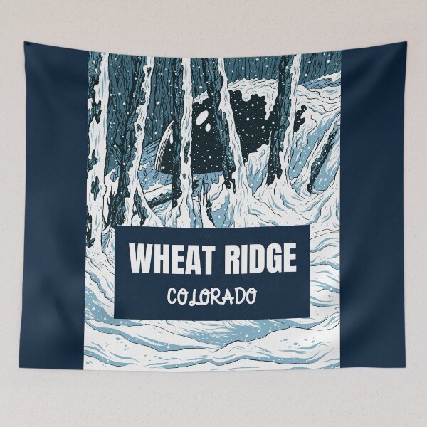 Item preview, Wheat Ridge Colorado Frozen UFO in Forest designed and sold by Taumaturgo.