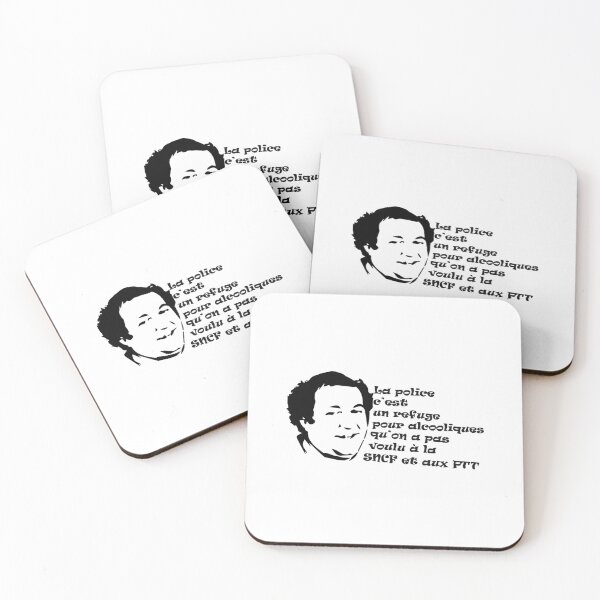 Item preview, Coluche political quote designed and sold by Jayteezy.