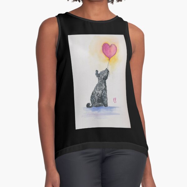 Item preview, Dog with balloon designed and sold by miljaposkiparta.