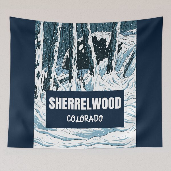 Item preview, Sherrelwood Colorado Frozen UFO in Forest designed and sold by Taumaturgo.