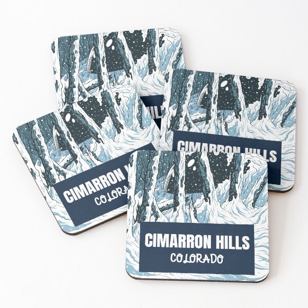 Item preview, Cimarron Hills Colorado Frozen UFO in Forest designed and sold by Taumaturgo.