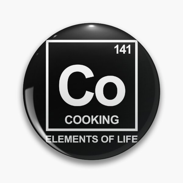 Item preview, Elements of life: 141 cooking Periodic table of cooking designed and sold by PhrasesTheThird.
