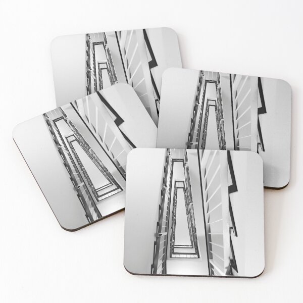 Item preview, Interior staircase from the bottom looking up designed and sold by StencilMyst ..